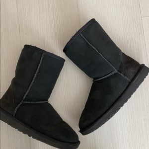 Black UGG boots